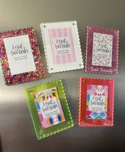 Load image into Gallery viewer, Personalized Mini Magnetic Acrylic Frames