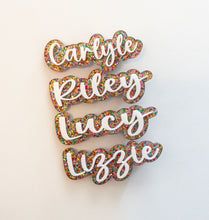 Load image into Gallery viewer, Personalized Name Clips