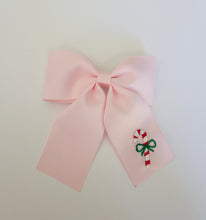 Load image into Gallery viewer, Candy Cane Bow