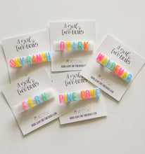 Load image into Gallery viewer, Rainbow Camp Clips