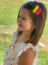 Load image into Gallery viewer, Neon Glitter Clip Set