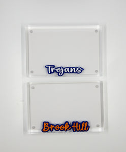 School Spirit Acrylic Frame, 4X6