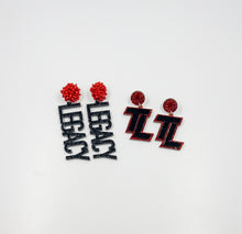 Load image into Gallery viewer, School Spirit Dangle Earrings
