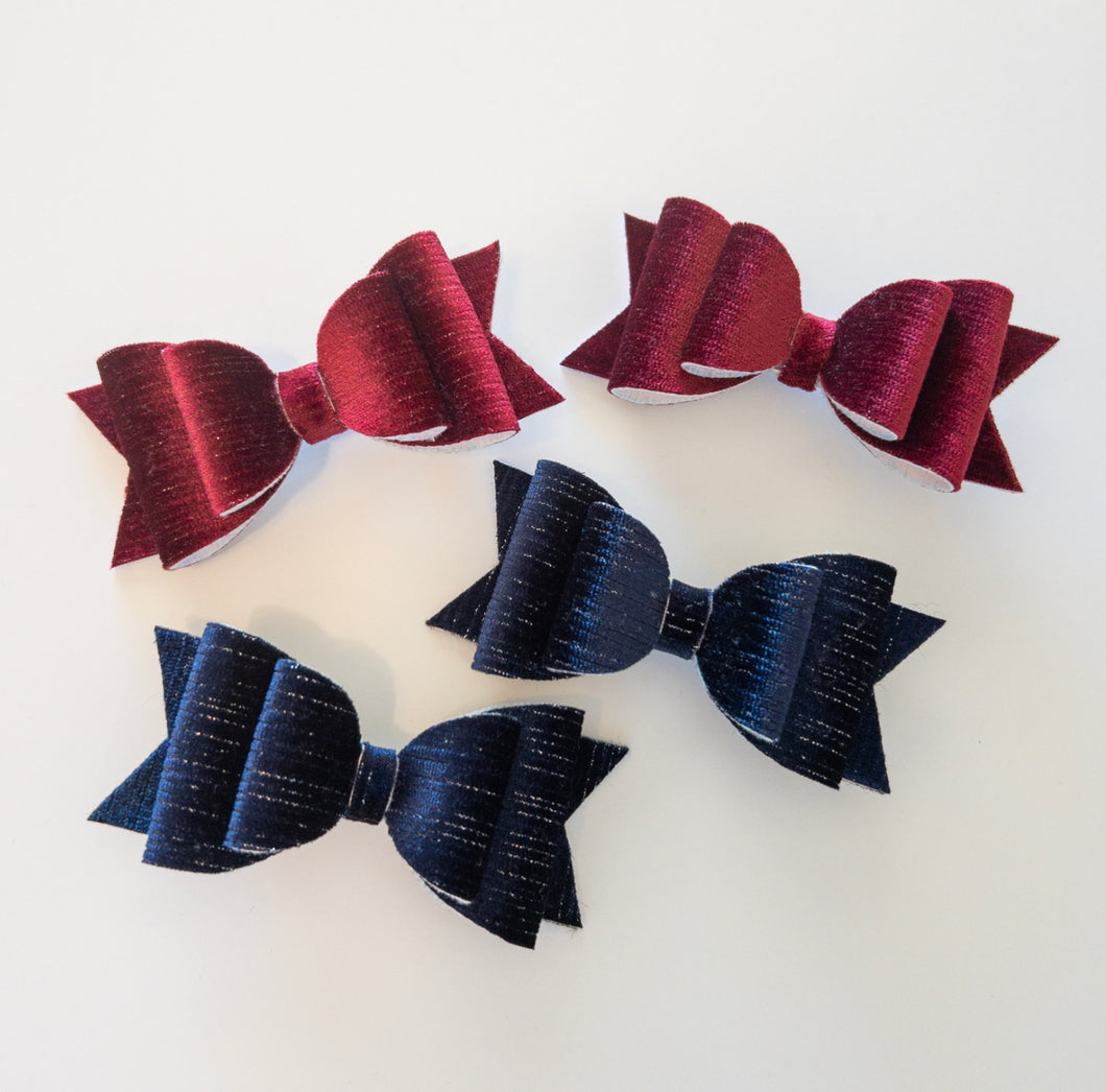 Velvet Holiday Bow