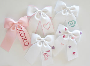 XOXO Hand Stitched Bow